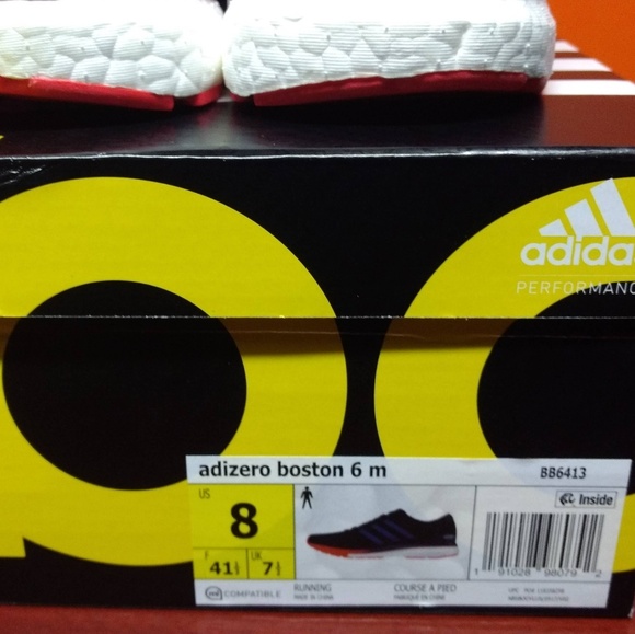 Adidas adizero Boston 6 Boost Men's 8 Shoes - Picture 7 of 8